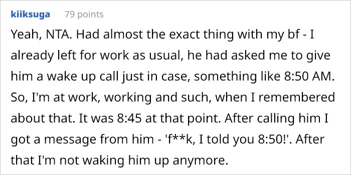 &ldquo;AITA For Not Waking My Boyfriend Which Made Him Late To His First Day At A New Job?&rdquo;