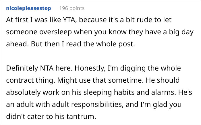 &ldquo;AITA For Not Waking My Boyfriend Which Made Him Late To His First Day At A New Job?&rdquo;