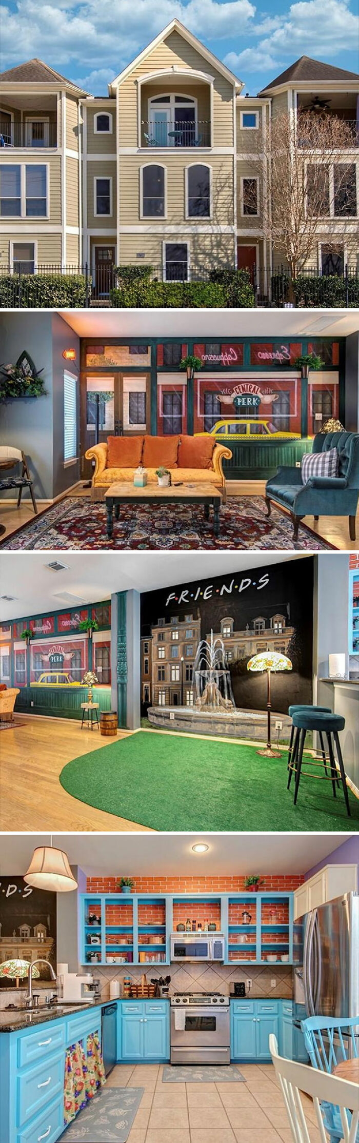 Si te gusta Friends, tenemos esta casa perfecta para ti en Houston
