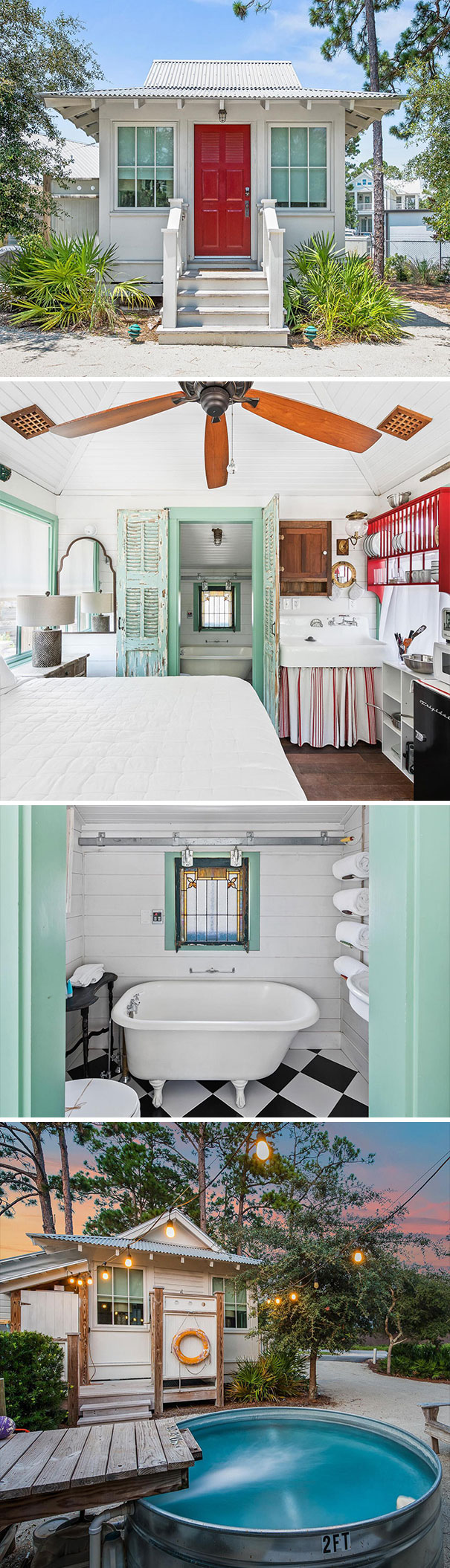 Here’s A 1 Bedroom 1 Bathroom 196 Square Foot Home In Santa Rosa Beach Florida That Is Currently Listed At $1,095,000