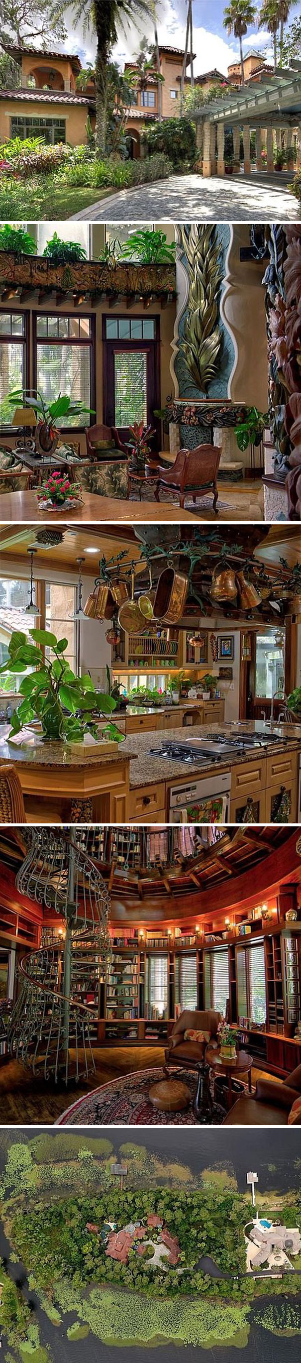 This Home Is Rainforest Cafe Meets The Home From Encanto. $25,000,000