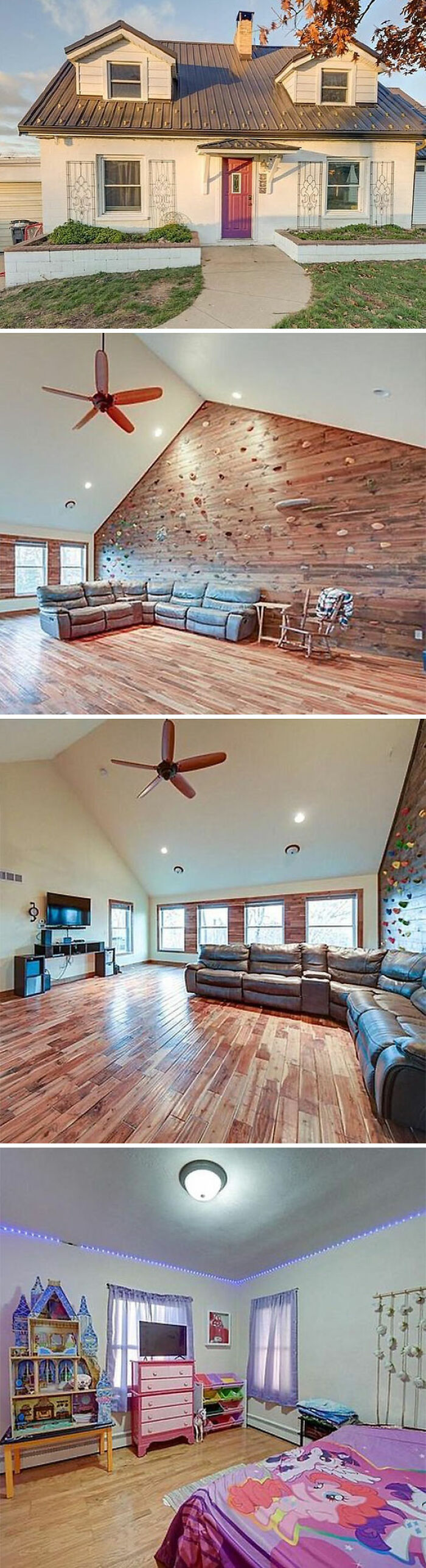 Escala las paredes de tu propio salón por $180,000