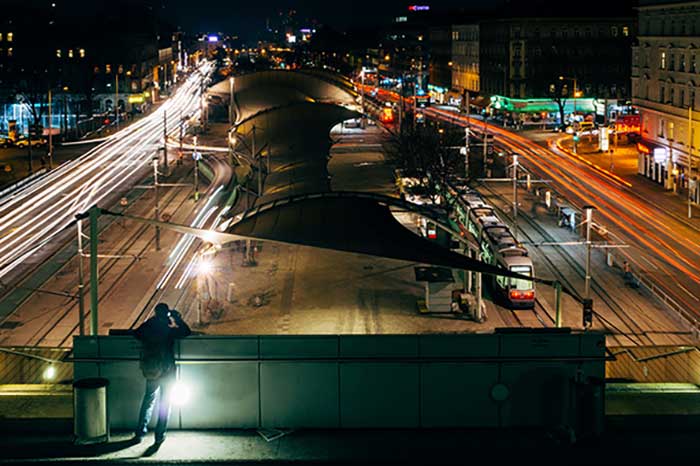 Iluminación de la ciudad