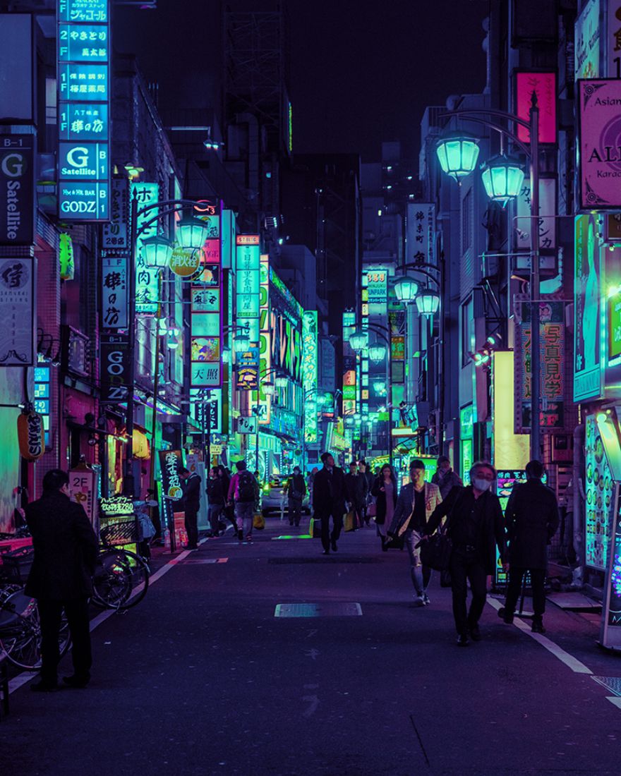 I Fulfilled My Dream Of Going To Japan And Captured The Surreal Beauty Of Tokyo At Night