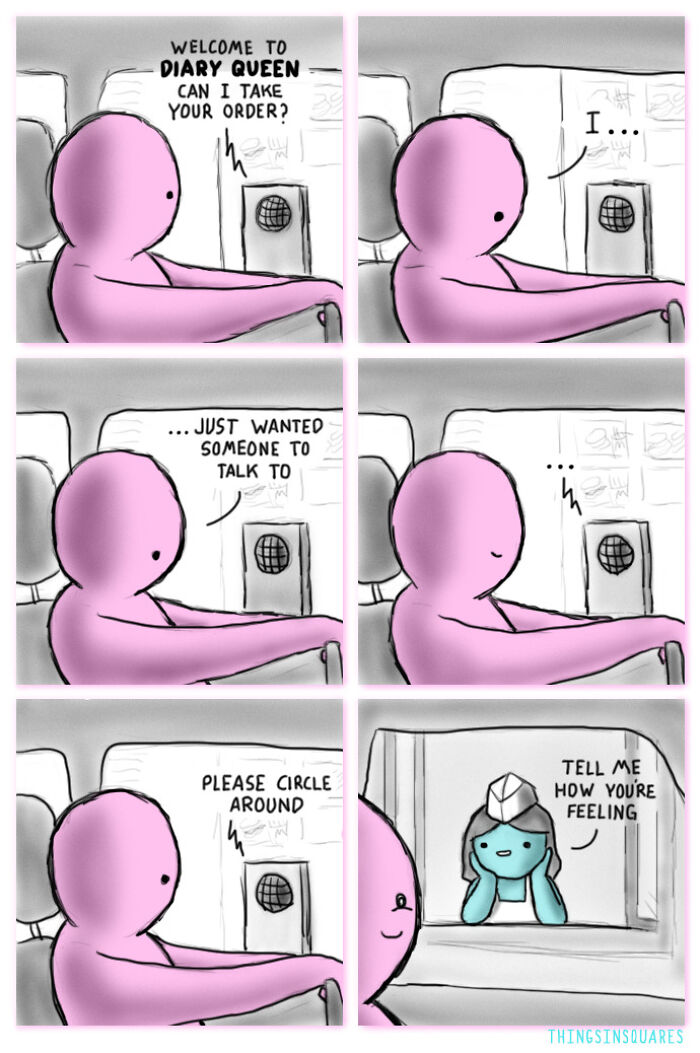 50 Lighthearted Comics By Things In Squares