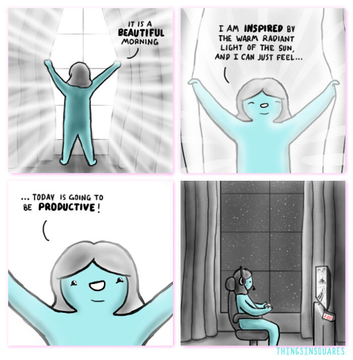 50 Lighthearted Comics By Things In Squares