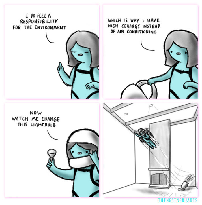 50 Lighthearted Comics By Things In Squares