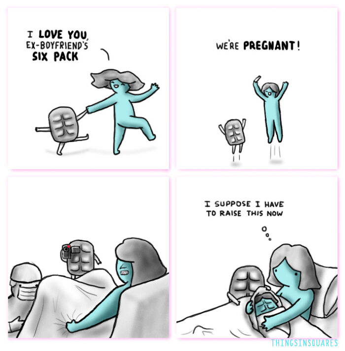 50 Lighthearted Comics By Things In Squares