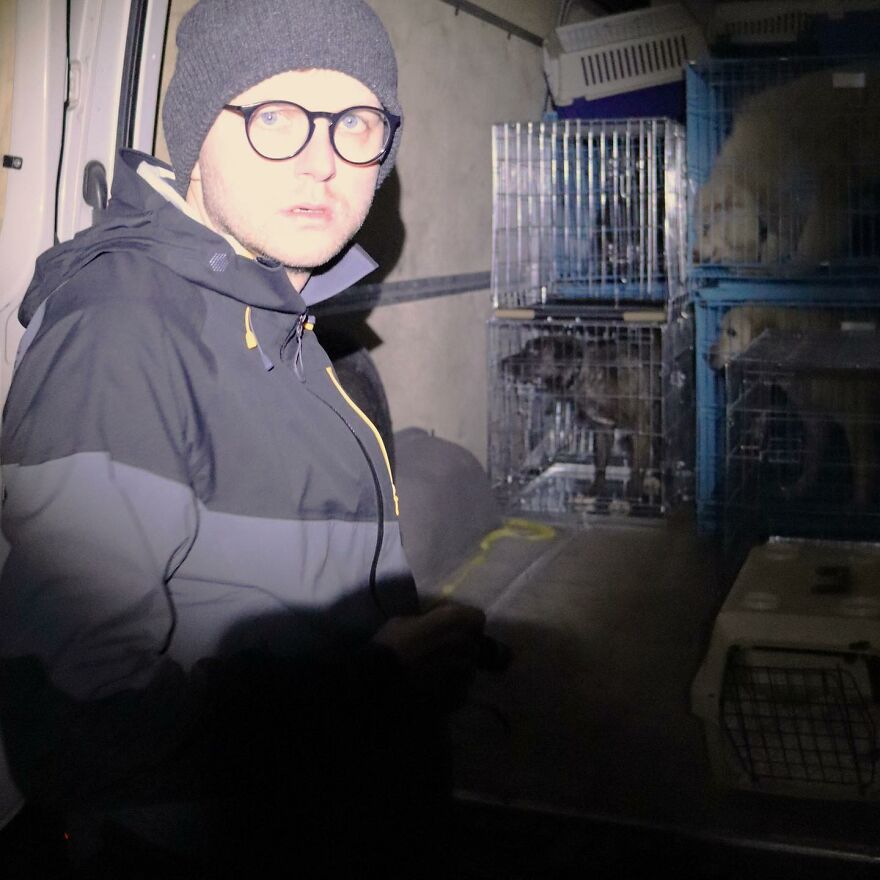 Brave Vet Rescues Traumatized Pets From Ukraine And Delivers Them To Safety