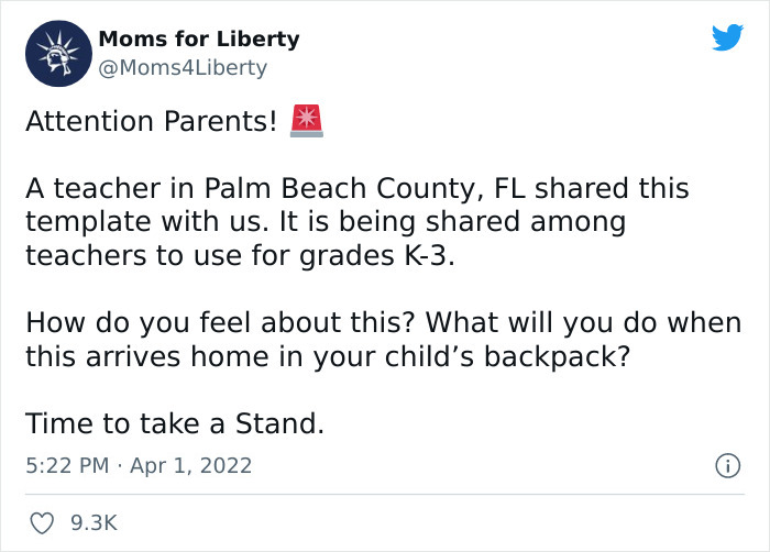 Florida&rsquo;s &ldquo;Don&rsquo;t Say Gay&rdquo; Law Deems Teaching Gender Identity To Kids Below Grade 3 Inappropriate, Gets A Satirical Letter Response
