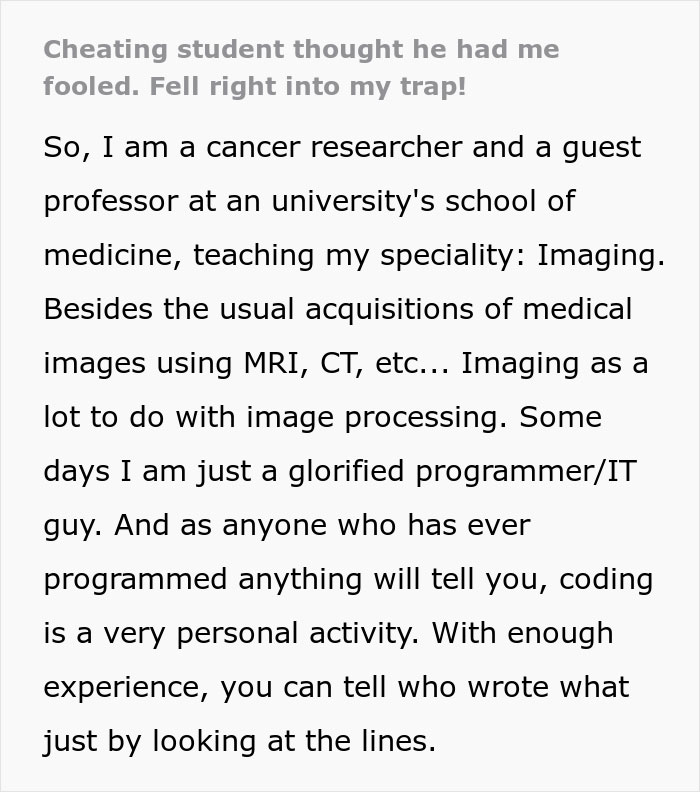 Professor Outsmarts His Cheating Students Who Thought They Had Him Fooled, Sets Up Hilarious Revenge