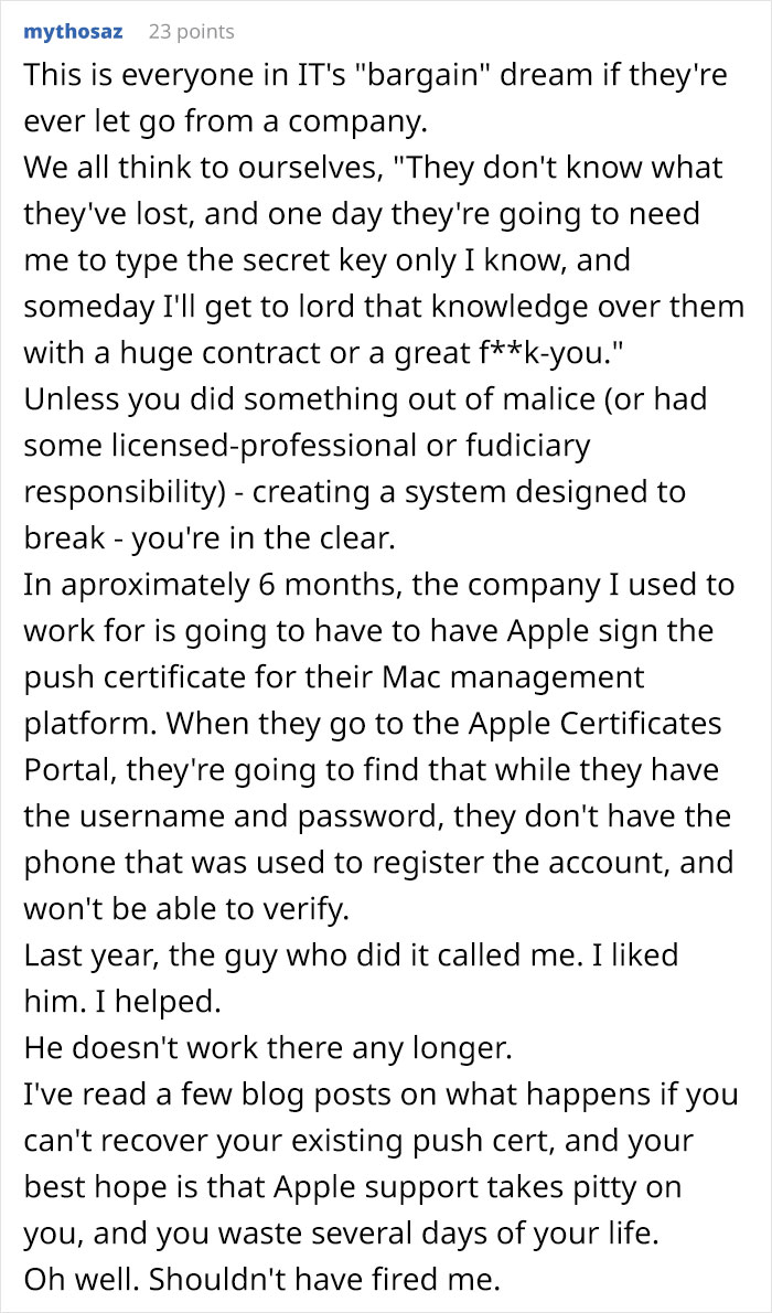 HR Contacts Ex-Employee A Month After Laying Them Off, Asks For &ldquo;Passwords And Where Things Are,&rdquo; Others Share Similar Stories