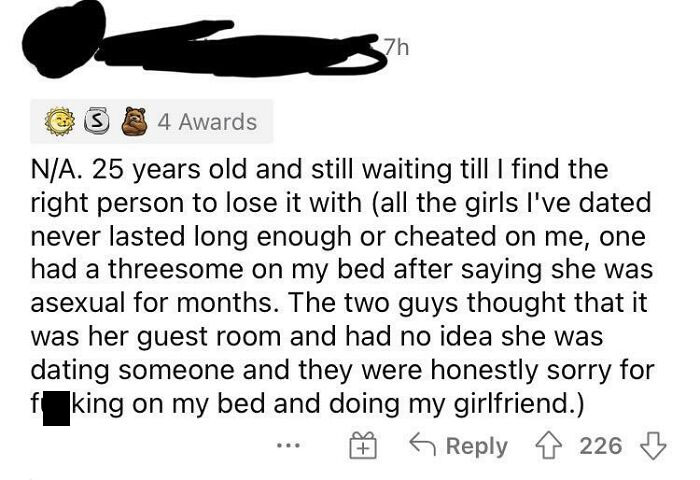 On Post Abt Losing Virginity.