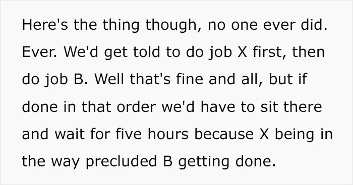 Boss Doesn&rsquo;t Listen To Experienced Subcontractor Who Then Maliciously Complies By Doing His Job In A Longer Time, Charging $900 Per Hour For Years