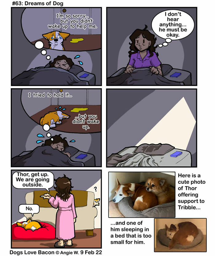 I Started A Comic About My Rescue Dogs, And Here Are Some More Comics!