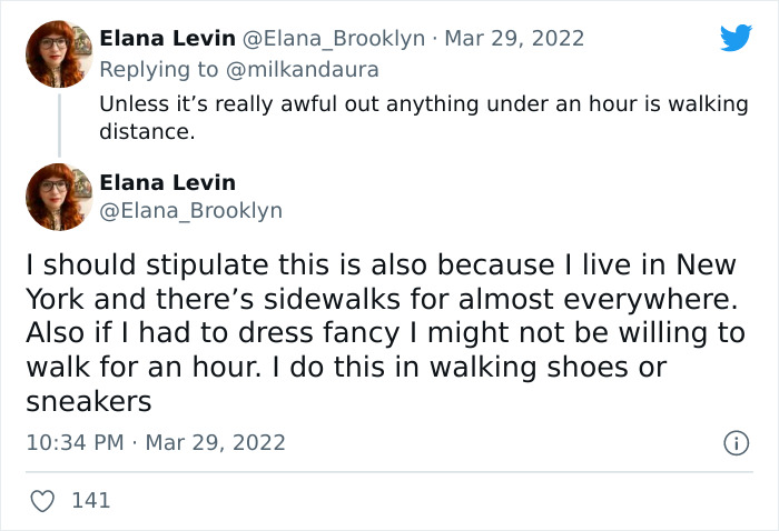 Woman Asked If People Consider 23 Minutes A Walking Distance And Created Quite A Debate On Twitter Woman Asked If People Consider 23 Minutes A Walking Distance And Created Quite A Debate On Twitter