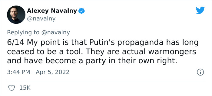 Navalny Shares What Russian TV Says About Bucha After Nearly 300 Residents Were Found Dead Navalny Shares What Russian TV Says About Bucha After Nearly 300 Residents Were Found Dead