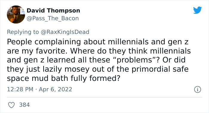 Online Discussion Ensues After A Couple Of Twitter Users Pointed Out How Entitled Millennials And Gen Zers Are