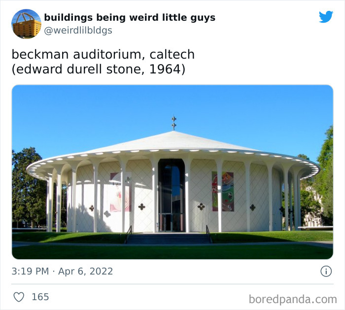 Buildings Being Weird Little Guys