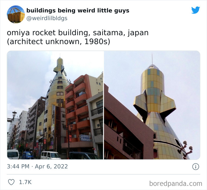 Buildings Being Weird Little Guys