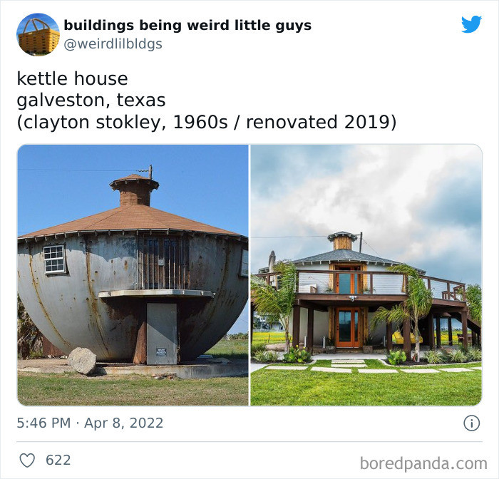 Buildings Being Weird Little Guys