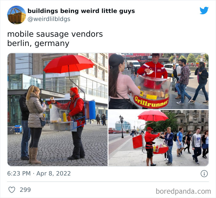 Buildings Being Weird Little Guys