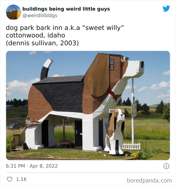 Buildings Being Weird Little Guys