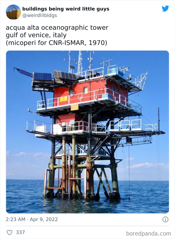 Buildings Being Weird Little Guys