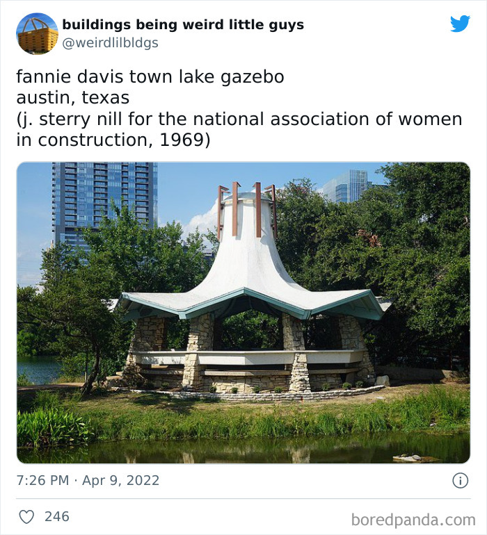 Buildings Being Weird Little Guys