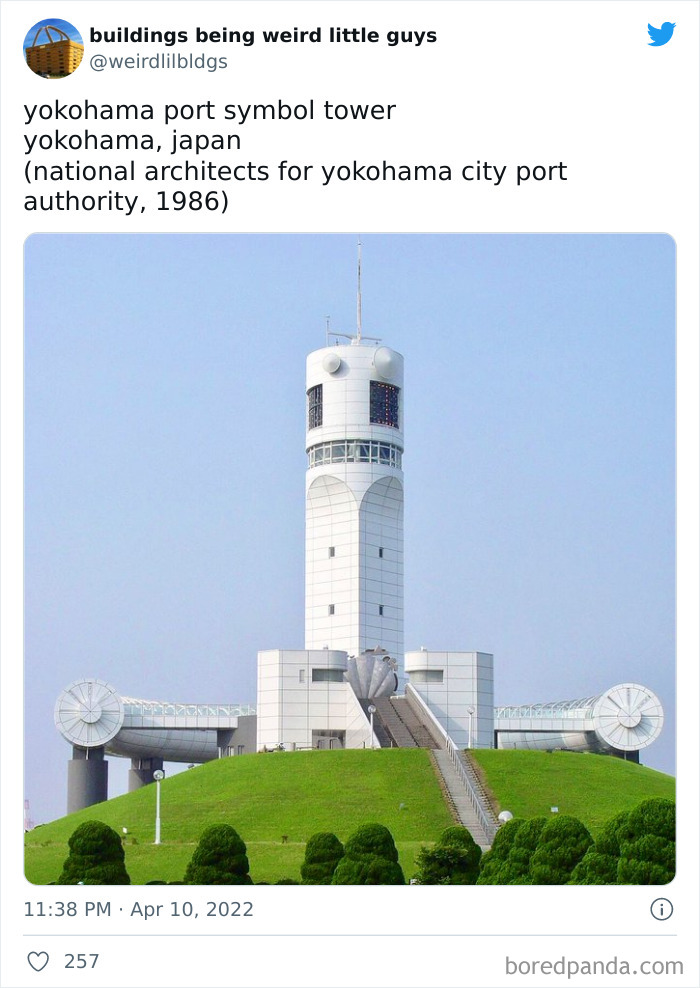 Buildings Being Weird Little Guys