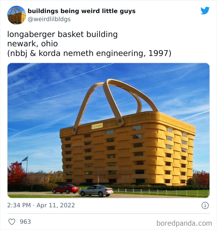 Buildings Being Weird Little Guys