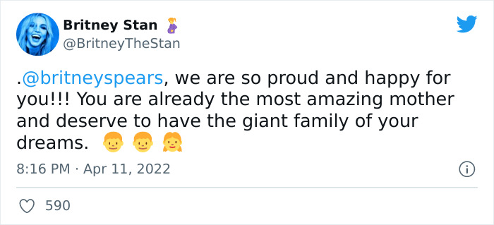 40-Year-Old Britney Spears Announces That She's Pregnant, The Internet Showers Her With Love And Support 40-Year-Old Britney Spears Announces That She's Pregnant, The Internet Showers Her With Love And Support