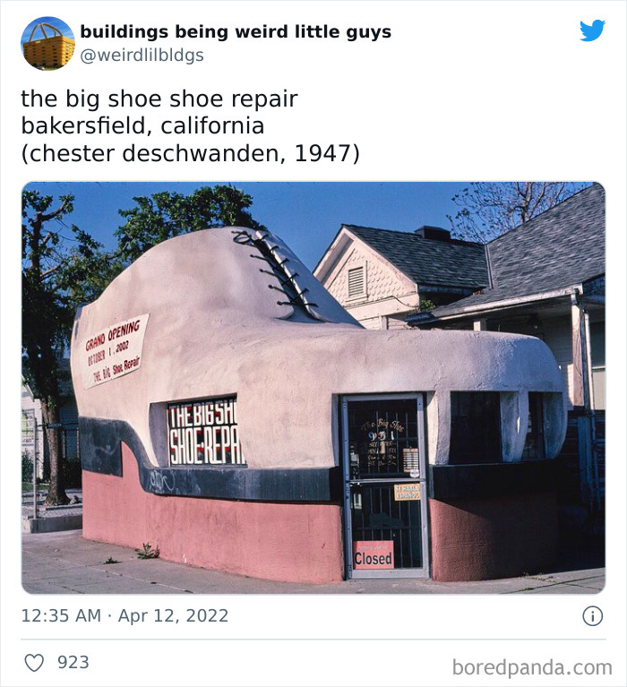 Buildings Being Weird Little Guys