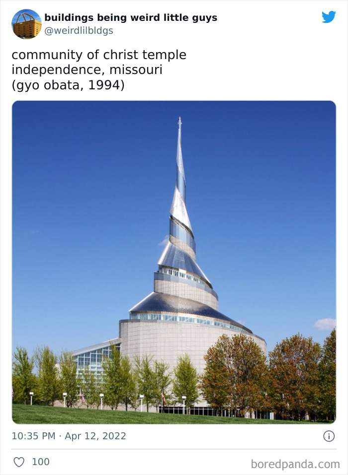 Buildings Being Weird Little Guys