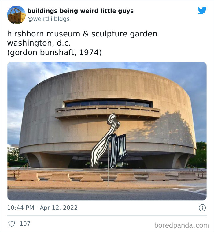 Buildings Being Weird Little Guys