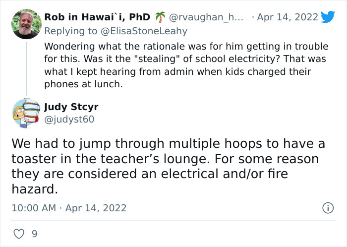 &ldquo;He&rsquo;s 13, A Man Of Few Words, A Bit Of A Prankster&rdquo;: Kid Brings Toaster To School, Makes Pop-Tarts At Lunch