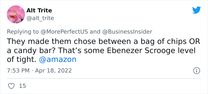 19 People Roast Amazon For Allegedly Giving Out $2 Snack Pack As Raffle Prize For Warehouse Workers On Easter Sunday