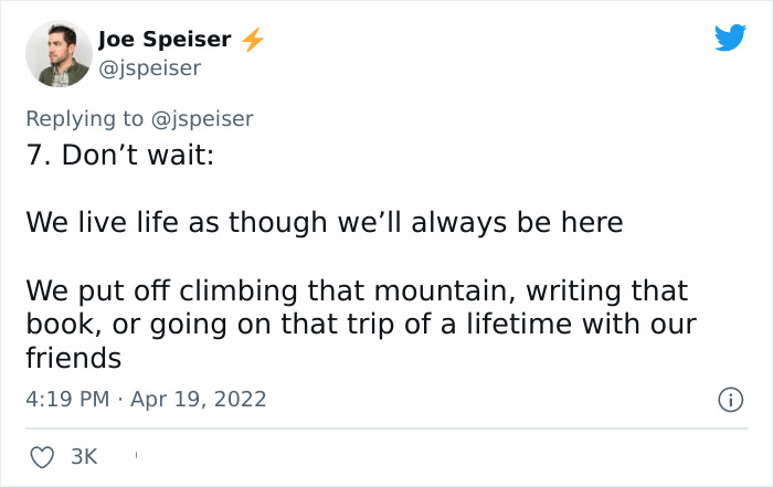 43 Y.O. Twitter User Says &ldquo;You Can Learn From My Mistakes&rdquo; And Offers 10 Pieces Of Advice That Might Be Useful For Youngsters