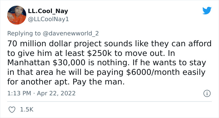 “He Won’t Budge!“: New York Tenant Refuses To Move Out, Delaying A $70M Project, Ends Up Getting A $25M Lawsuit In Return “He Won’t Budge!“: New York Tenant Refuses To Move Out, Delaying A $70M Project, Ends Up Getting A $25M Lawsuit In Return