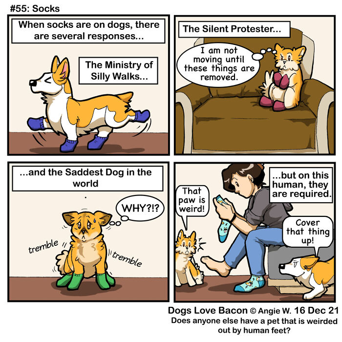 I Started A Comic About My Rescue Dogs, And Here Are Some More Comics!