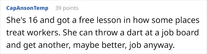 Teen Daughter Told To Make A Choice Between International Summer Program And Her $11/Hr 10 Hours Per Week Retail Job