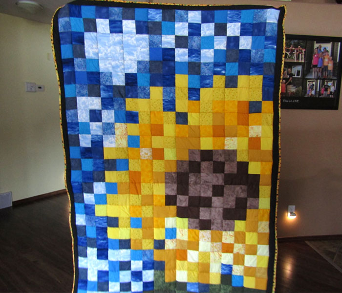 “Welcome To Canada. We Care”: Volunteers Craft Over 300 Quilts For Ukrainian Refugees “Welcome To Canada. We Care”: Volunteers Craft Over 300 Quilts For Ukrainian Refugees