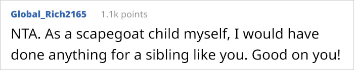 Guy Asks If He’s The Jerk For Helping His Younger Brother And Not The Twin Sister Who’s The Parents’ Favorite Guy Asks If He’s The Jerk For Helping His Younger Brother And Not The Twin Sister Who’s The Parents’ Favorite