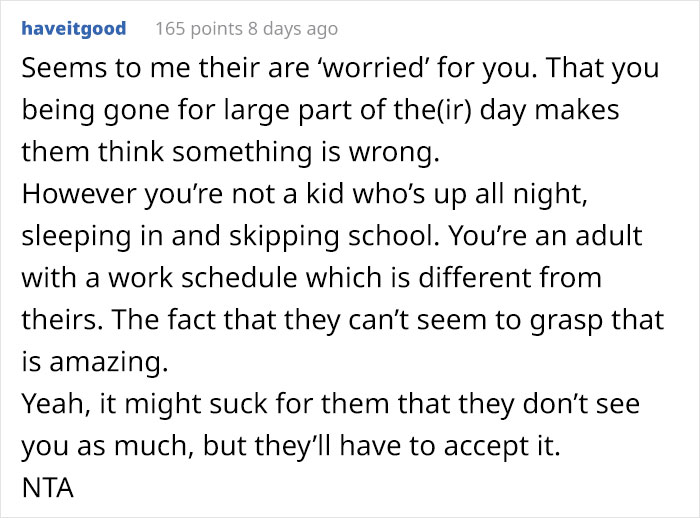Parents Won't Let Their Daughter Sleep Long Enough After Night Shifts, Are Surprised When She Finally Yells At Them