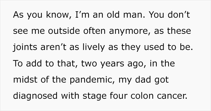 Person Receives Letter From Elderly Neighbor Detailing His Newly Found Happiness In Life Thanks To Him Being Asked To Babysit Their Pets
