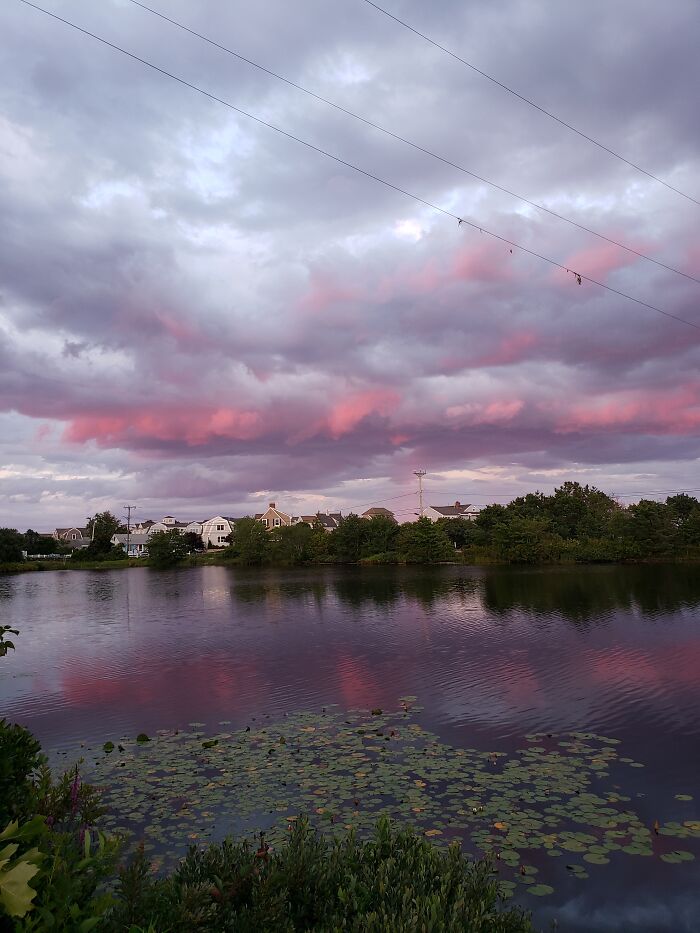 Sunset In Cape Cod Massachusetts