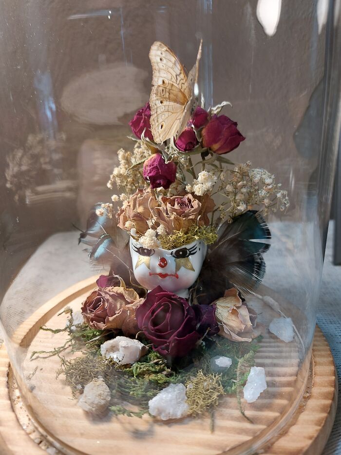 Broken Clown Flower Head Guy I Made Lol