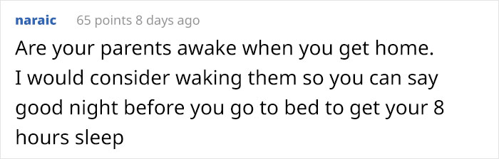 Parents Won't Let Their Daughter Sleep Long Enough After Night Shifts, Are Surprised When She Finally Yells At Them