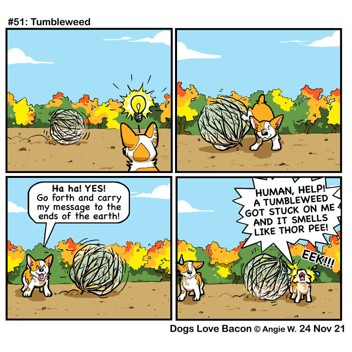 I Started A Comic About My Rescue Dogs, And Here Are Some More Comics!