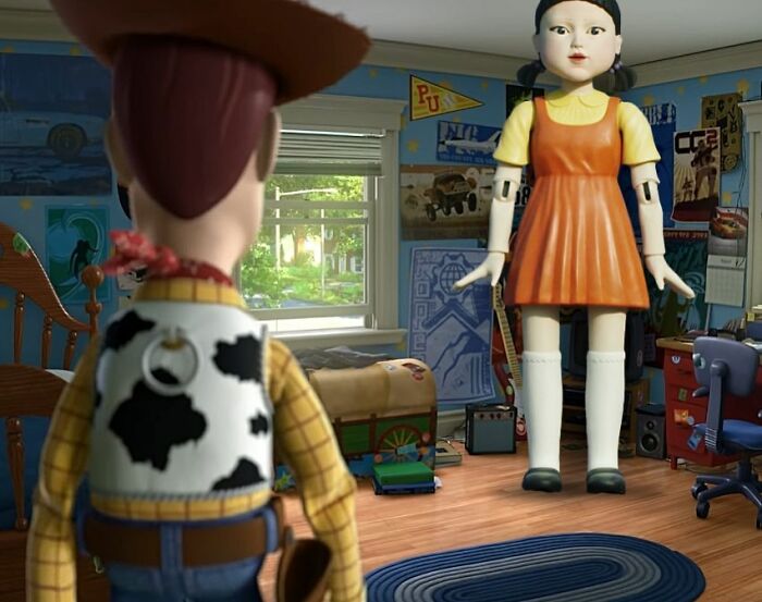 Artist Places Recognizable Characters In Scenes They Don't Belong In, And It's Hilarious (30 New Pics)